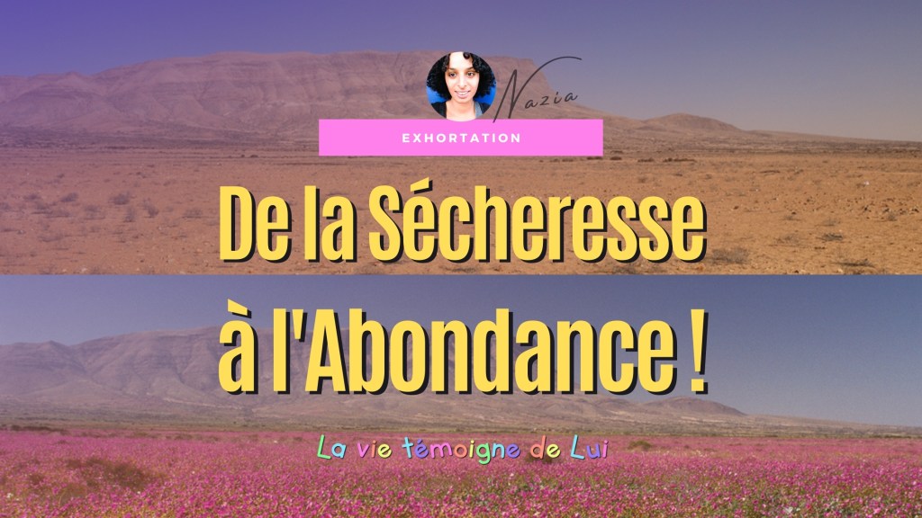 De la Sécheresse à la Source, Reconnectez-vous à l&rsquo;Abondance Divine&nbsp;!
